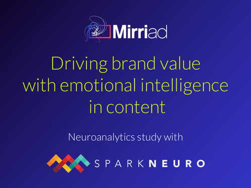 Biometric study reveals link between emotions in entertainment content and brand value