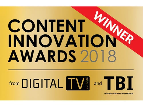 Mirriad wins 2018 Content Innovation Award